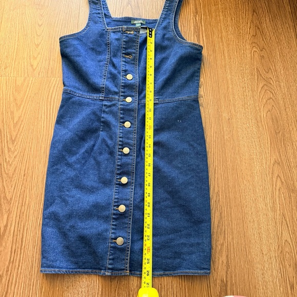 Wild Fable Denim Button front dress size small - Picture 5 of 6